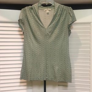 Herringbone Blouse from Banana Republic